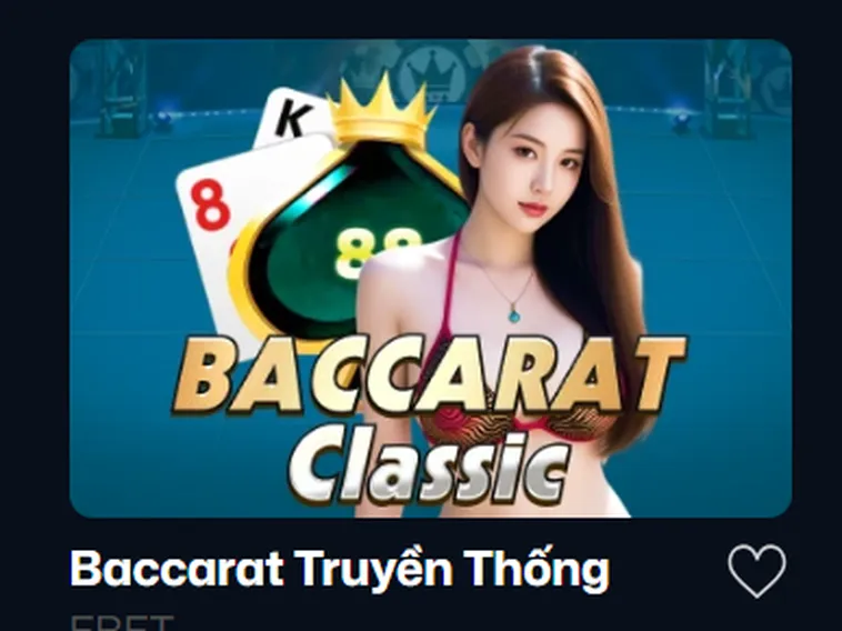 Khám Phá Sự Hấp Dẫn Bất Tận Của Baccarat Truyền Thống Tại VaoBet Đỉnh Cao