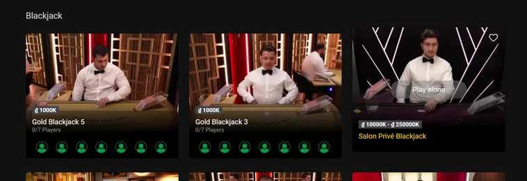 Blackjack Tại VaoBet Trải Nghiệm Đỉnh Cao Cho Những Tín Đồ Bài Cào Quốc Tế