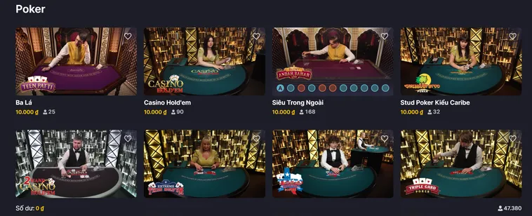 Poker Tại VaoBet Sân Chơi Đỉnh Cao Cho Những Cao Thủ Săn Tiền Thưởng